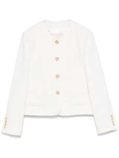 Dunst Tweed Jacket In Beige