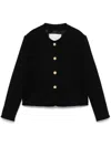 Dunst Tweed Jacket In Black