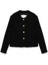 Dunst Tweed Jacket In Black