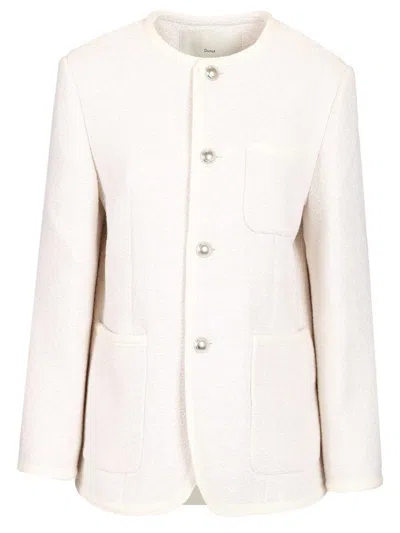 Dunst Tweed Jacket Jackets White