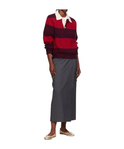 Dunst Twill Skirt In Black