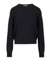 Dunst Wool And Cashmere Sweater Knitwear Blue In Blue