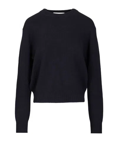 Dunst Unisex Cashmere Crewneck Sweater In Blue