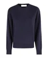 Dunst Unisex Cashmere Crewneck Sweater In Blue