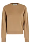 Dunst Unisex Cashmere Crewneck Sweater In Orange