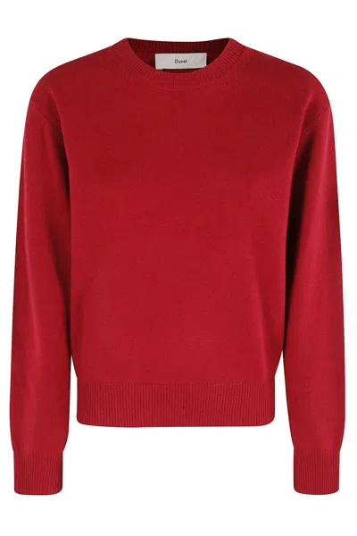 DUNST UNISEX CASHMERE CREWNECK SWEATER
