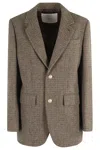 Dunst Unisex Classic 2 Button Blazer In Brown