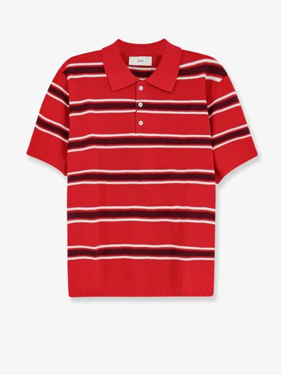 Dunst Unisex Cotton Polo Shirt In Red