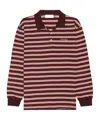 Dunst Unisex Multi Stripe T-shirt In Red