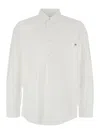 Dunst Unisex Paperly Oversized Shirt In White