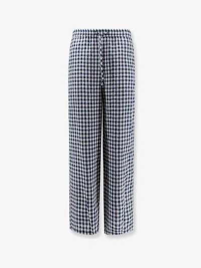 Dunst Unisex Pyjamas Trousers In Blue