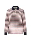 Dunst 'unisex' Striped T-shirt In White