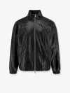 Dunst Unisex Vegan Leather Jacket In Black
