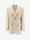 Dunst Unisex Wool And Alpaca Coat/blazer In Neutral