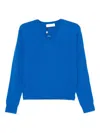 Dunst V-neck Sweater In Blue