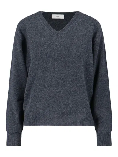 Dunst V-neck Sweater In Blue