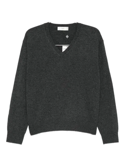 Dunst V-neck Sweater In Gray