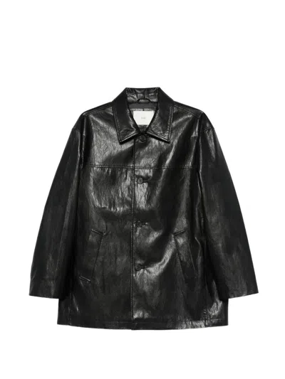Dunst Vegan Leather Jacket In Black