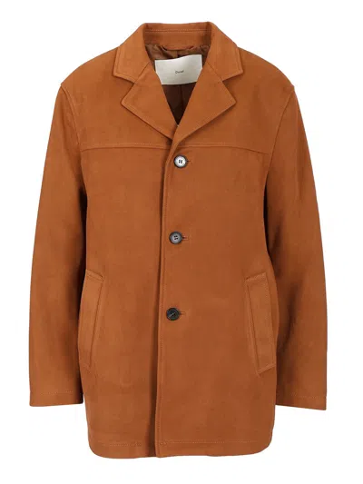 Dunst Vegan Suede Jacket Jackets Brown