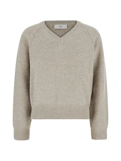 Dunst Volume Sweater In Neutrals