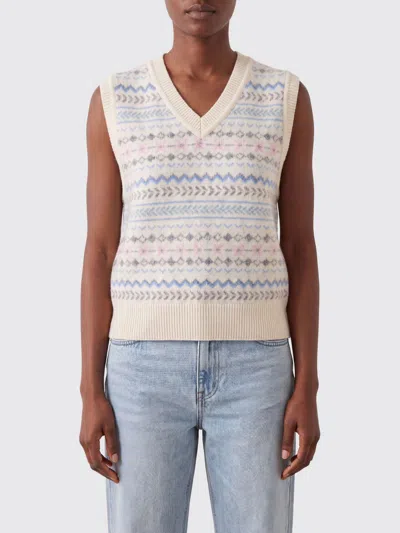Dunst Waistcoat Woman Color Beige In Neutral