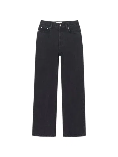 Dunst Washed-finish Jeans In Black