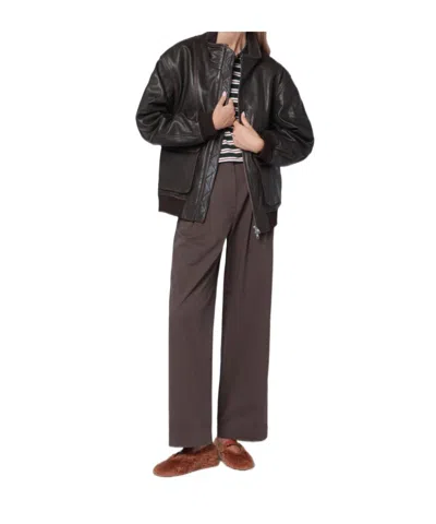 Dunst Wide-leg Pants In Brown