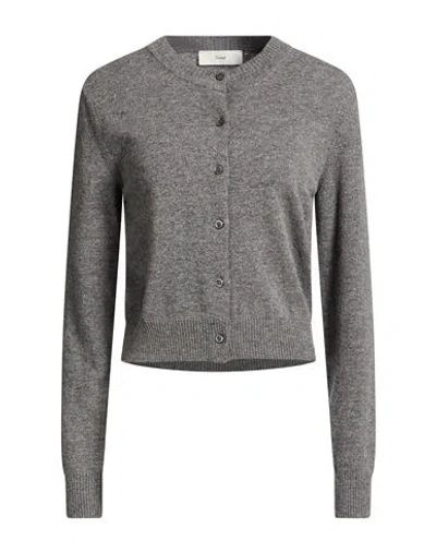 Dunst Woman Cardigan Grey Size M Wool, Nylon, Polyester, Acrylic