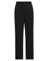 Dunst Woman Pants Black Size L Polyester, Rayon, Polyurethane In Black