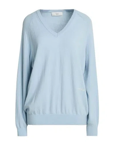 Dunst Woman Sweater Sky Blue Size Xs Nylon, Wool, Cashmere