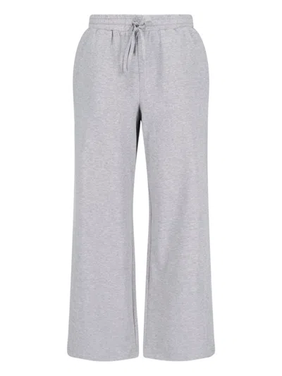 Dunst Women's Cotton-polyester Trousers With Modern Everyday Fit In Gray