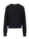 Dunst Wool And Cashmere Sweater Knitwear Blue