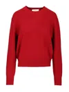 Dunst Wool And Cashmere Sweater Knitwear Red In Red