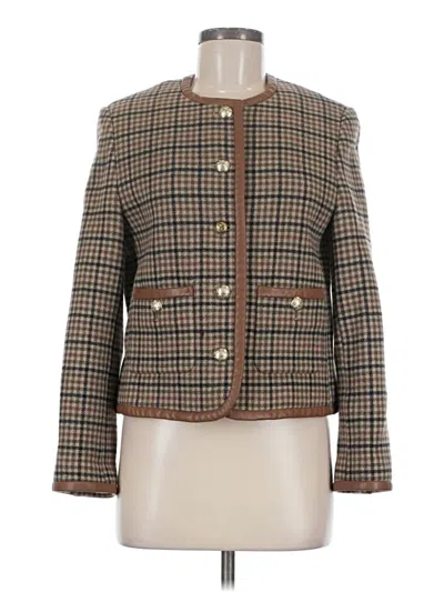 Pre-owned Dunst Wool Blazer Jacket In Brown