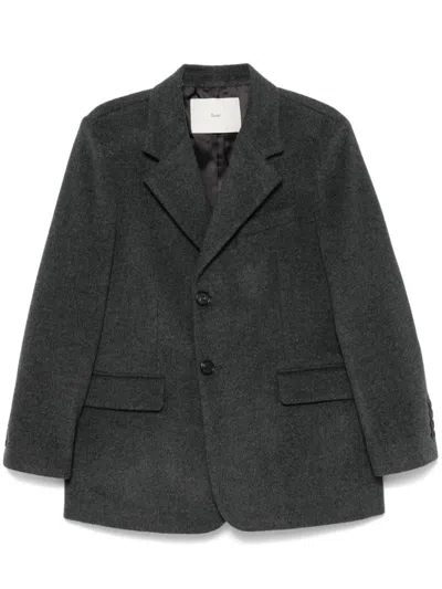 Dunst Wool Blazer Jacket In Grey