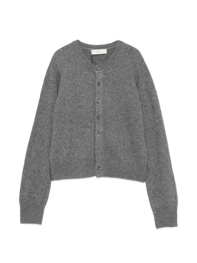 Dunst Wool Blend Cardigan In Gray