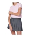 Dunst Wool Blend Short-sleeve Top In Multi