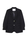 Dunst Wool Blend Single-breasted Blazer In Black