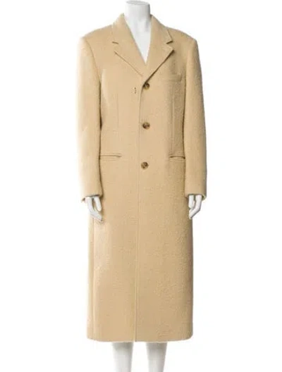 Pre-owned Dunst Wool Coat In Neutral