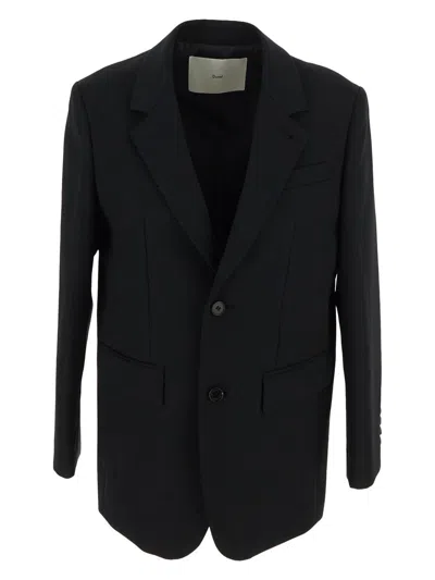 Dunst Wool Jacket In Black