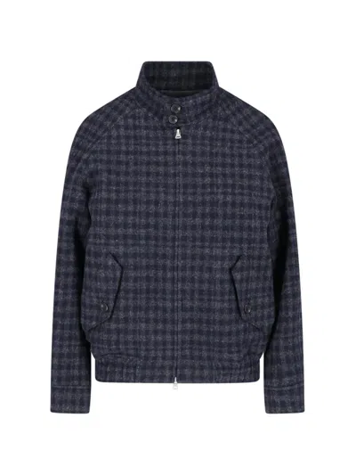 Dunst Wool Single Breasted Coat In Blue
