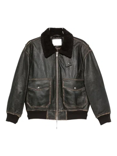 Dunst Wool Single-breasted Blazer Jacket In Black