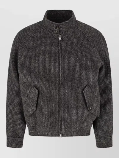Dunst Wool Single Breasted Coat In Gray