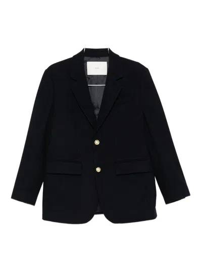 Dunst Wool Single-breasted Jacket In Blue