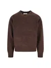 Dunst Wool Sweater In Brown