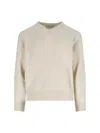 Dunst Wool Sweater In White