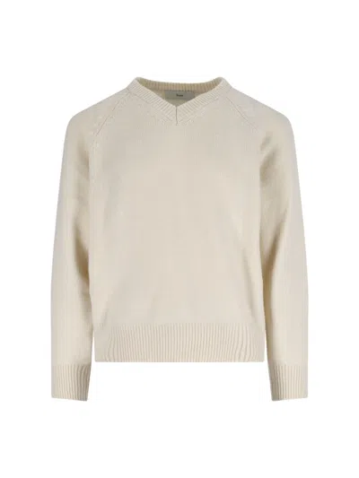 Dunst Wool Sweater In White
