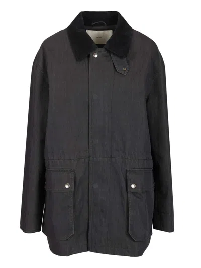 Dunst Work Jacket Jackets Blue In Multi