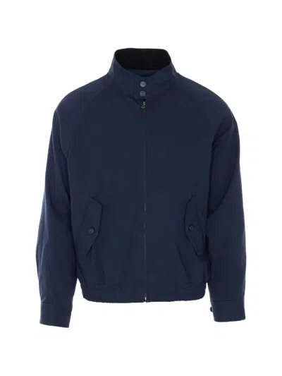 Dunst Zip-fastening Jacket In Blue
