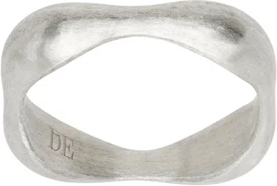 Dunton Ellerkamp Silver Owen Thin Ring In Sterling Silver